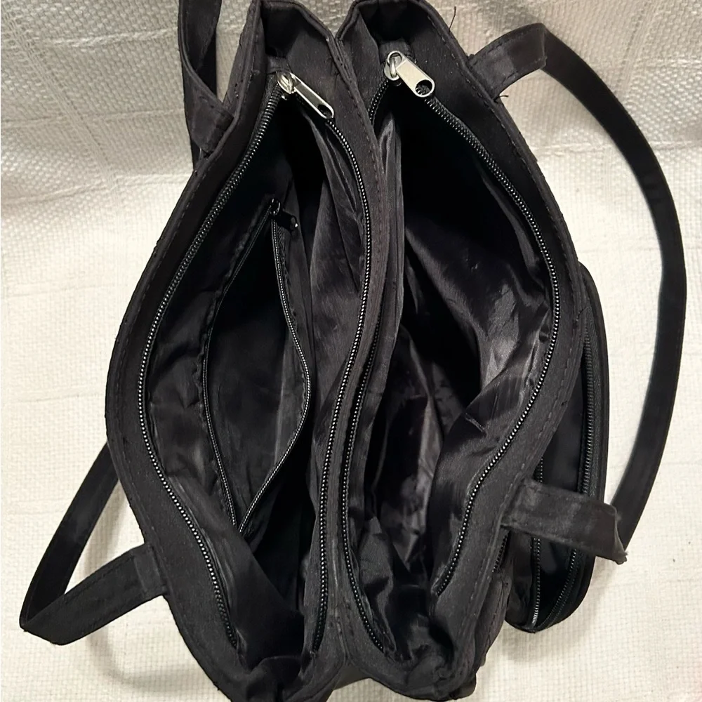 Black Quilted Shoulder Bag